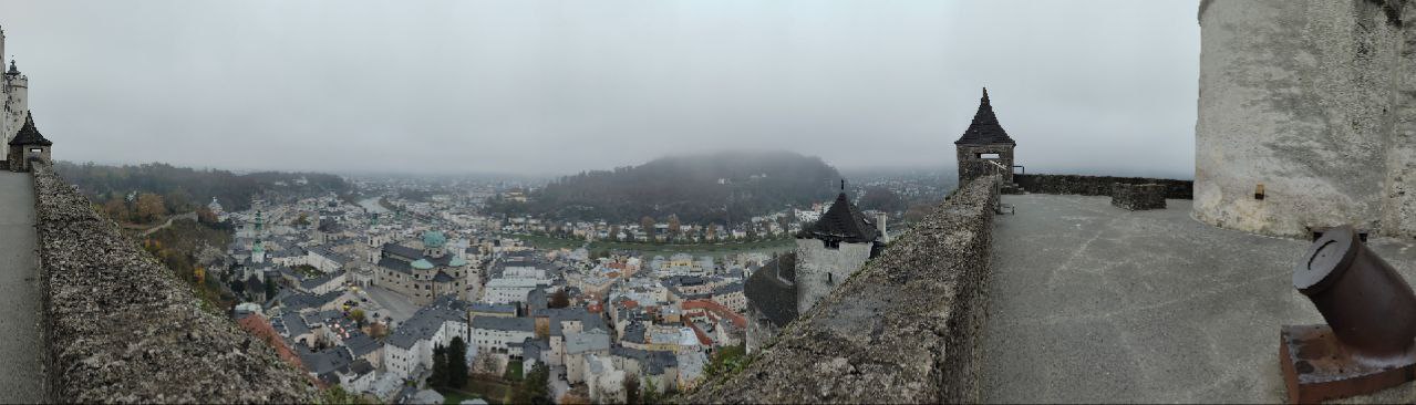 Vista de Salzburgo desde la fortaleza